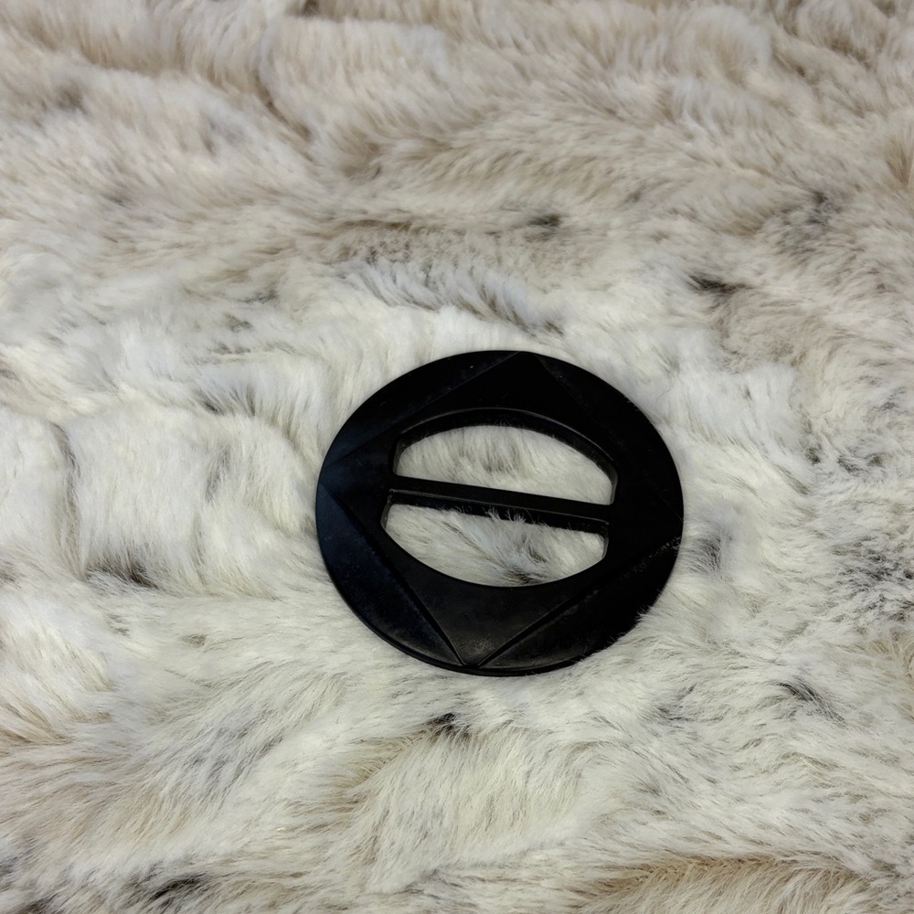 Round Plastic Buckle/Scarf Clip